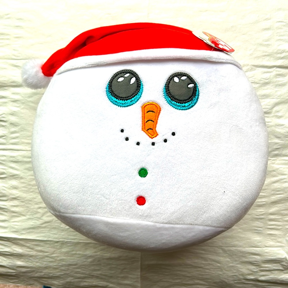 NWT.  Squish a boos collection.  Flurry.  Large size collector’s stuffed animal.